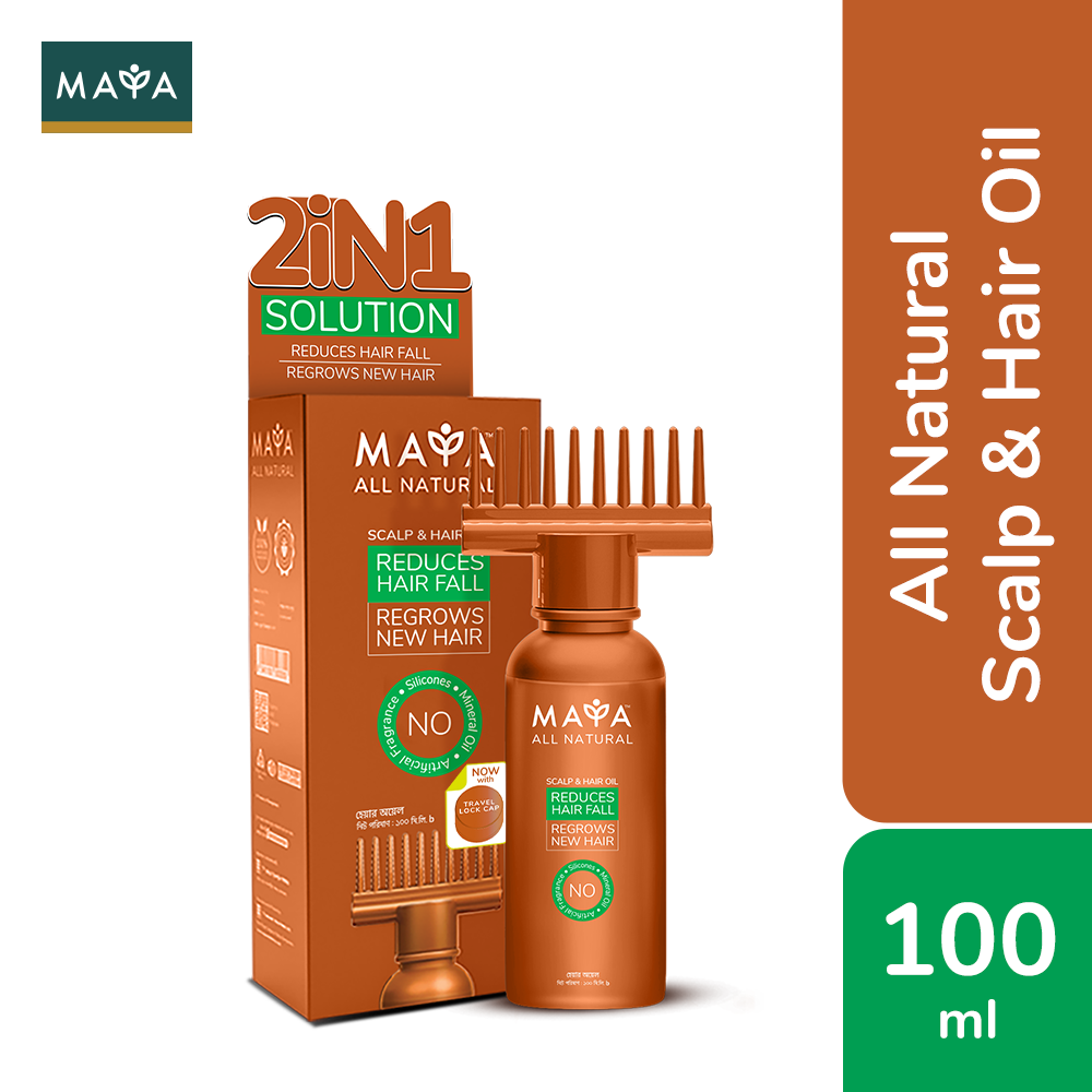 MAYA All Natural Hair & Scalp Oil