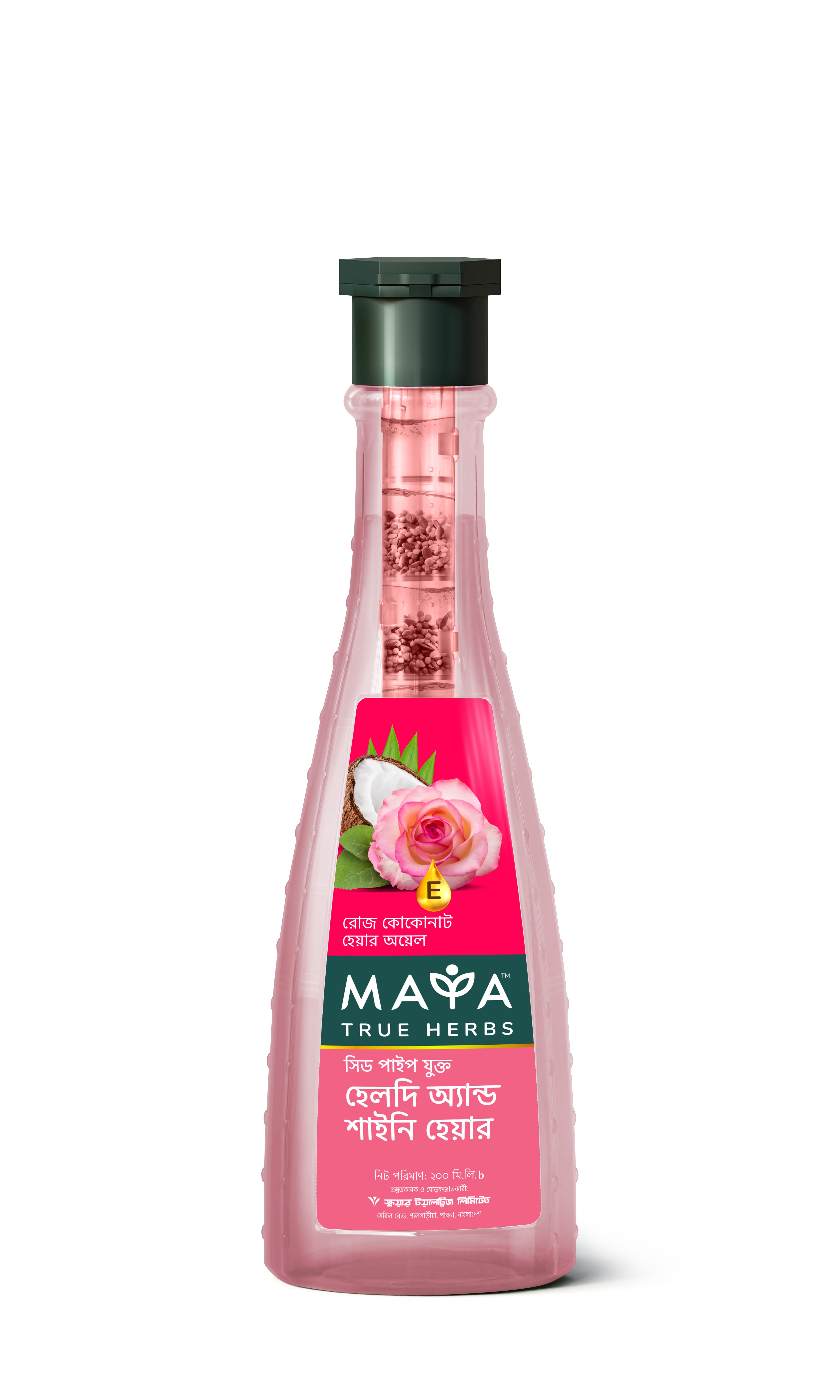 MAYA Rose Coconut Hair Oil